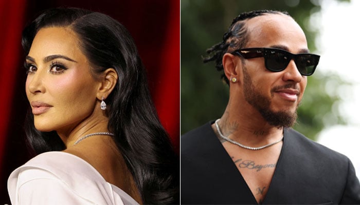 Kim Kardashian welcomes football star after getaway with Lewis Hamilton