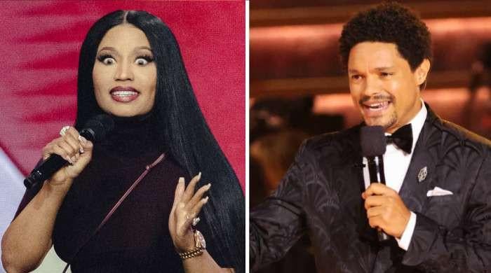 Nicki Minaj fires back at Trevor Noah's Grammys dig