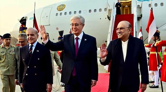 Kazakhstan president arrives in Pakistan on two-day official visit