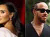 Kim Kardashian welcomes football star after getaway with Lewis Hamilton