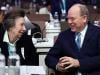 Princess Anne and Prince Albert cross paths at IOC Session