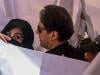 Bushra Bibi confirms Imran's health improving after eye procedure: PTI chief