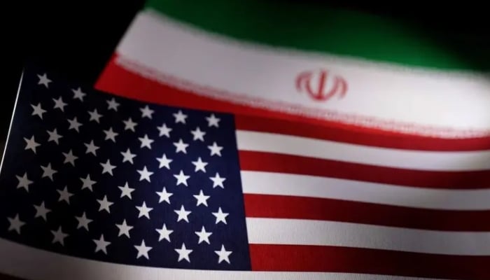 US and Iranian flags are seen in this illustration taken on April 24, 2024. — Reuters