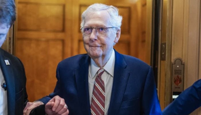 US longest-serving Senator Mitch McConnell, 83, hospitalized after flu-like symptoms