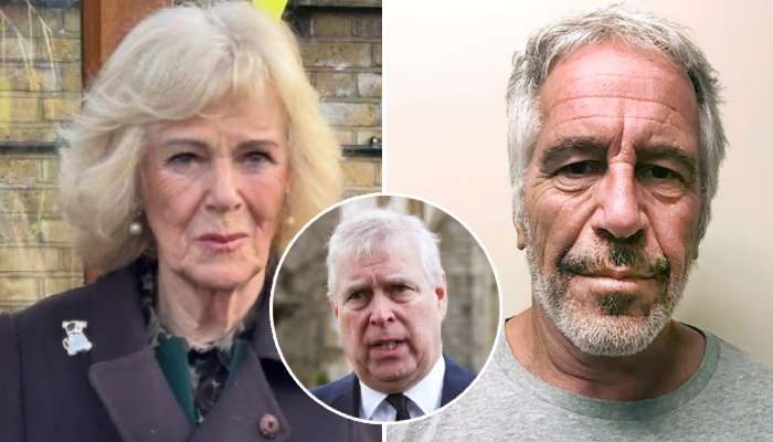 Queen Camilla declines to comment on Andrew, Epstein