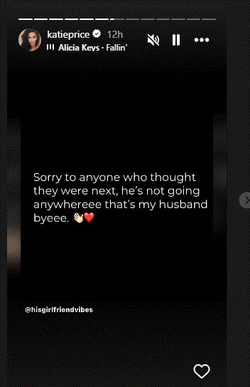 Katie Prices official Instagram account