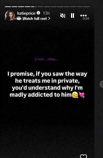 Katie Prices official Instagram account