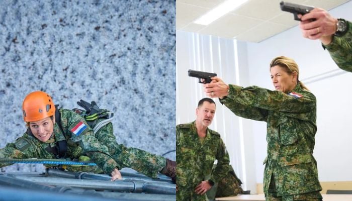 Dutch queen joins military as Army reservist amid rising security concerns