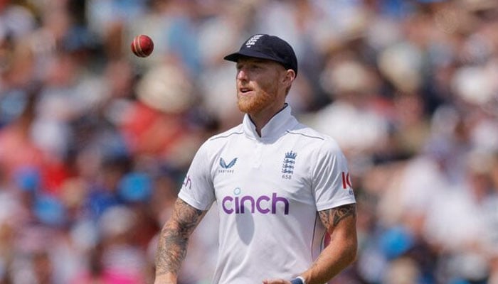 Englands Ben Stokes in action during Ashes Test. — Reuters