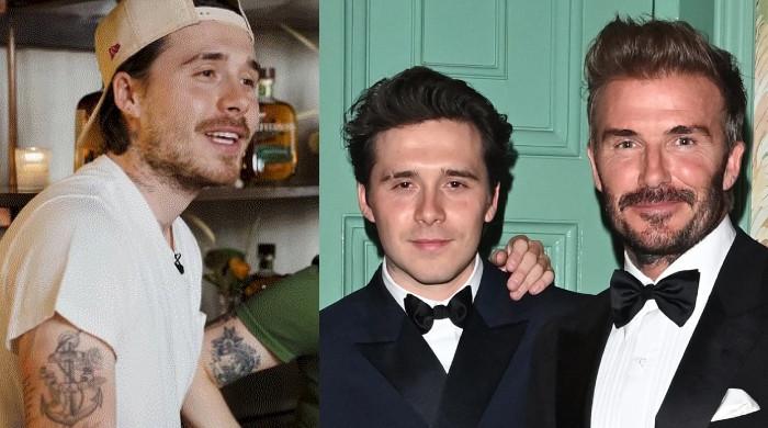 Brooklyn Beckham 'lasers off' tattoo tribute to dad David amid family feud