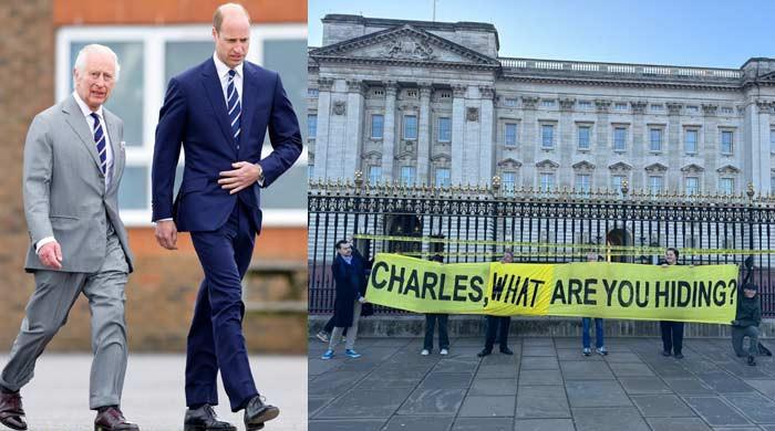 King Charles' office targeted by angry protesters