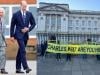 King Charles' office targeted by angry protesters