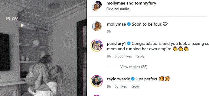 Molly-Mae-Hagues official Instagram account