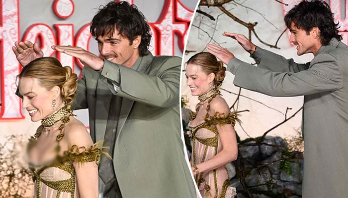 Jacob Elordi, Margot Robbie’s red carpet moment evokes film magic