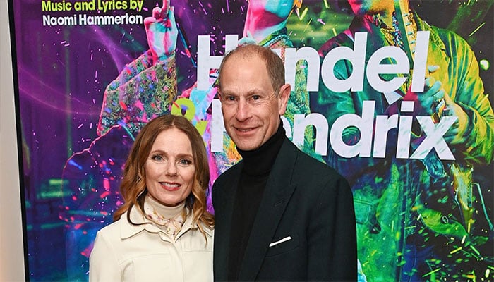 The Duke of Edinburgh enjoys starry evening with Geri Halliwell-Horner