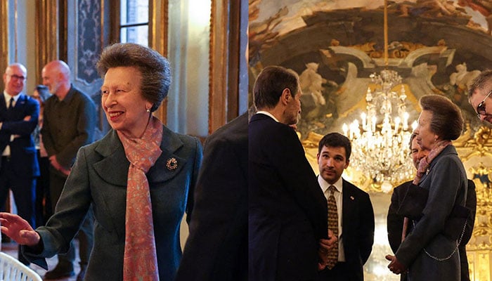 Princess Anne and Sir Tim Laurence clock in for Milan as Olympics loom