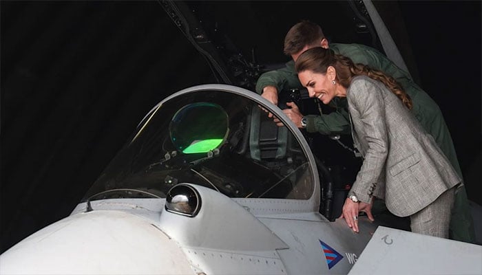 Kate Middleton shifts attention to RAF cadets as connections with Epstein come out