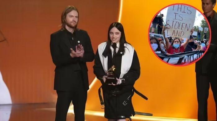 How true is Billie Eilish's ‘No one is illegal on stolen land' statement from historical pov?