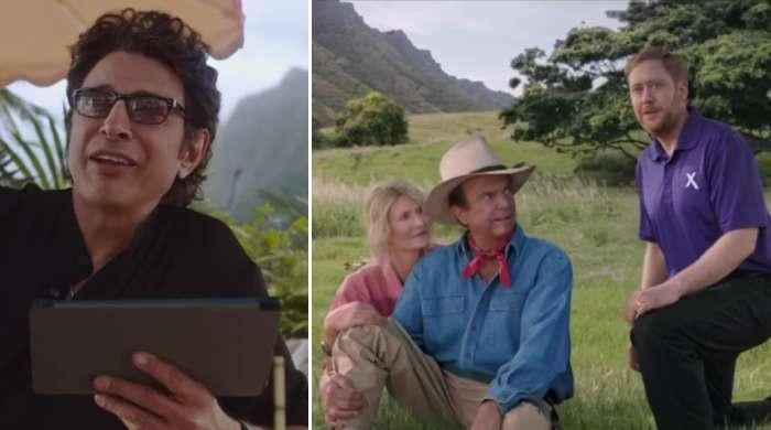 'Jurassic Park' cast reunites for Super Bowl ad: 'Wi-Fi finds a way'