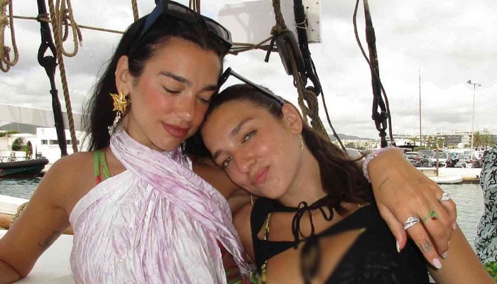 Dua Lipa gets emotional on sister Rina’s new career milestone