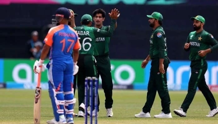 Pakistan and India match played at Nassau County International Cricket Stadium on June 9, 2024, in New York. — AFP