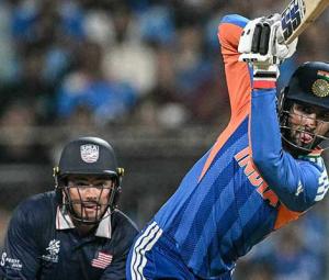 India set 162-run target for USA in T20 World Cup encounter