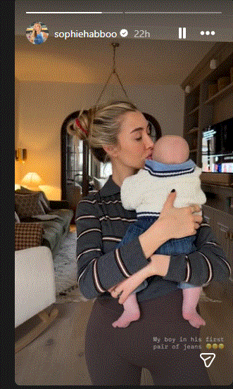 Sophie Habboos official Instagram account