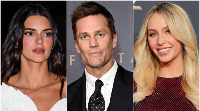 Tom Brady attends Super Bowl party with pal Kendall Jenner, rumoured flame