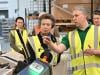 Princess Anne Spotted on the production lines in Lancashire