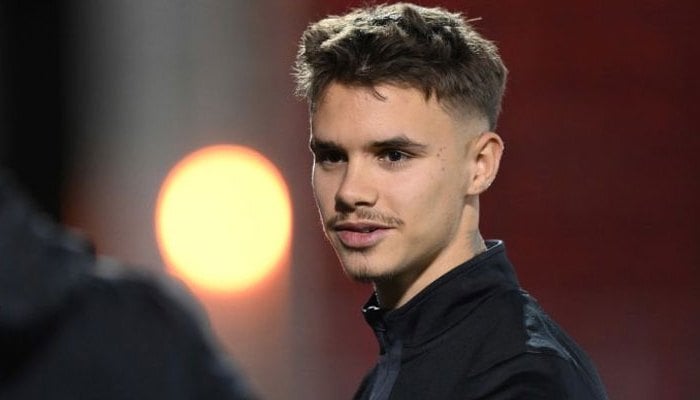 Romeo Beckham showsoff new ‘family’ tattoo amid Brooklyn turmoil