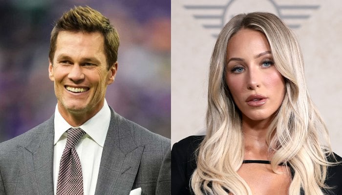 Tom Brady caught getting close to Alix Earle at private Super Bowl party