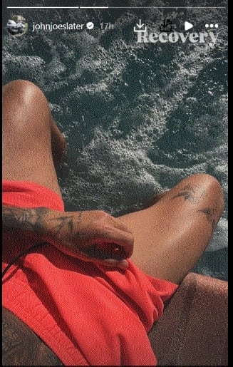 JJ Slaters Instagram official account