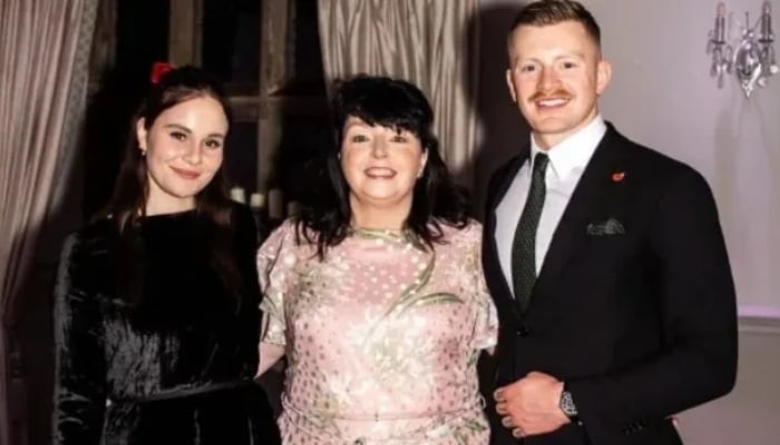 Adam Peatys mother calls husband her rock after being excluded from sons wedding