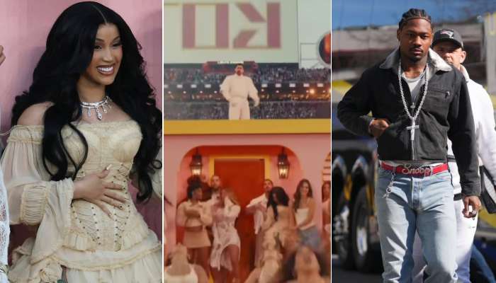 Cardi B cheered on boyfriend Stefon Diggs as the Patriots faced off against the Seahawks