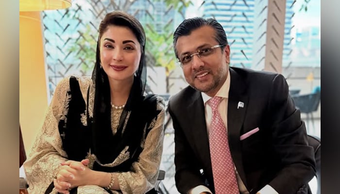 Punjab Chief Minister Maryam Nawaz (left) and Ali Dar, the newly-appointed Punjab Minister on Artificial Intelligence. — Instagram@alimdar82