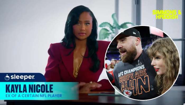 Kayla Nicole throws subtle shade at Travis Kelce and Taylor Swift