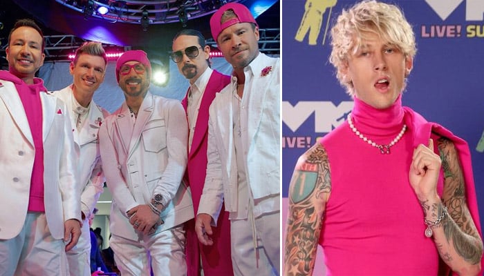 Backstreet Boys’ fan put Machine Gun Kelly in awkward spot: ‘Tell Me Why?’