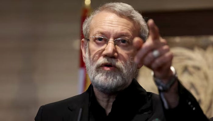 Irans Supreme National Security Council Secretary Ali Larijani speaks after meeting with Lebanese Parliament Speaker Nabih Berri, in Beirut, Lebanon, August 13, 2025. — Reuters