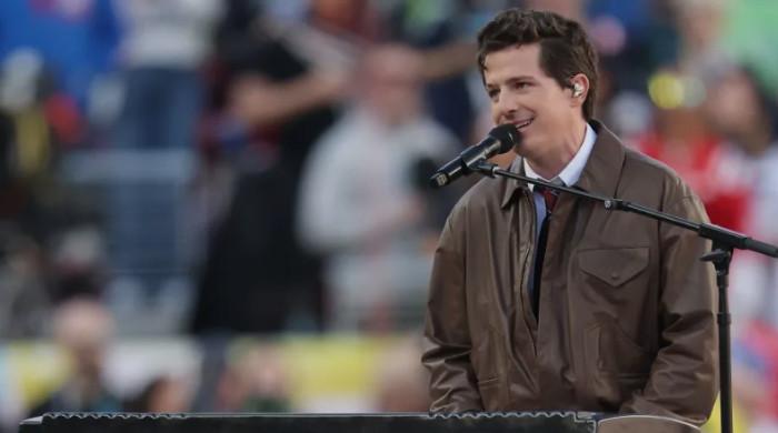 Charlie Puth expresses feelings after performing national anthem at Super Bowl