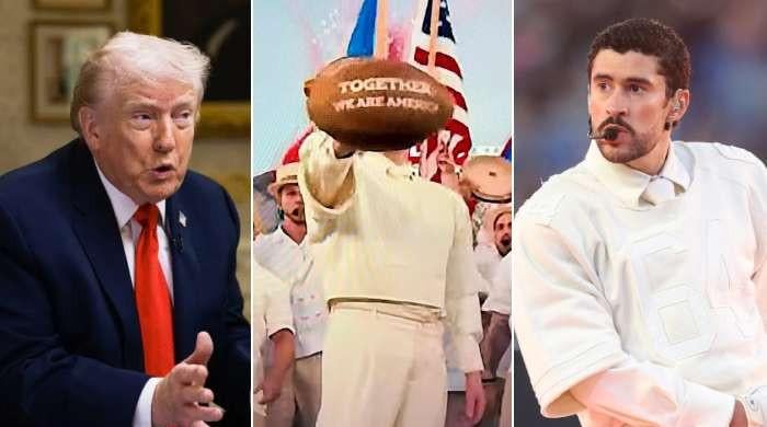 Trump lashes out as Bad Bunny sends message to America during halftime show