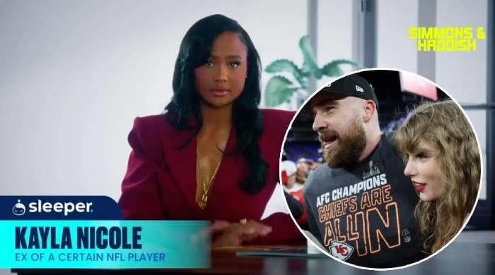 Travis Kelce's ex Kayla Nicole shades him and Taylor Swift in Super Bowl ad