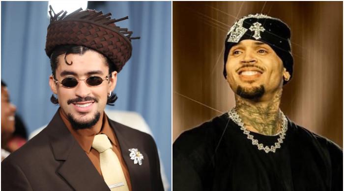 Chris Brown snubs Bad Bunny after Half-Time show performance