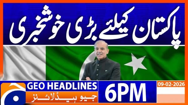 Geo Headlines 6 PM | 9th February 2026