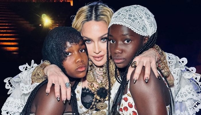 Madonna heads to daughters Soccer Game in unusual way