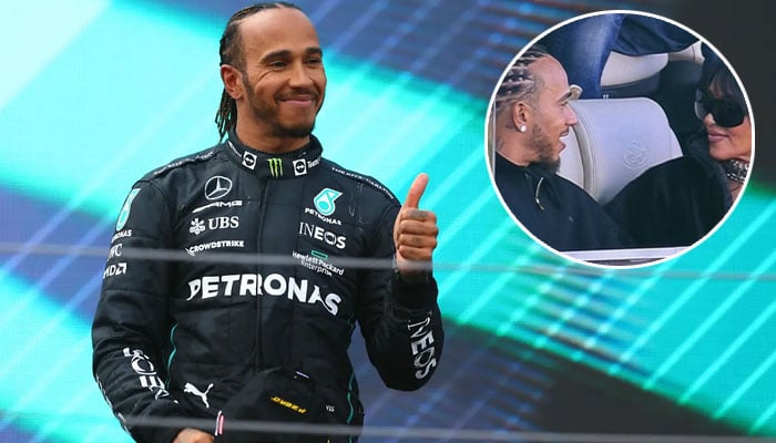 Lewis Hamilton breaks silence after Super Bowl debut with Kim Kardashian