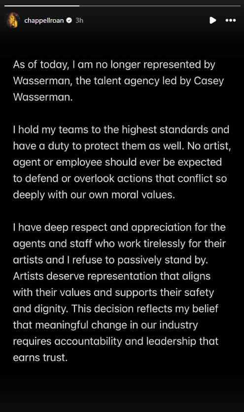 Chappell Roan exits talent agency after Epstein links surface