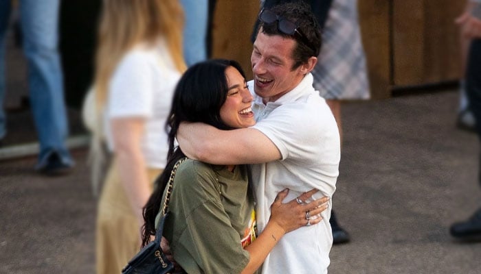 Dua Lipa offers sneak peek into fun party night with fiance Callum Turner