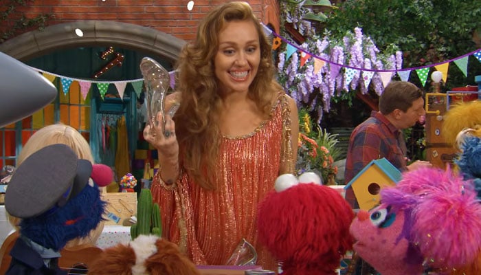 ‘Sesame Street’ new episodes bring Miley Cyrus along for the ride