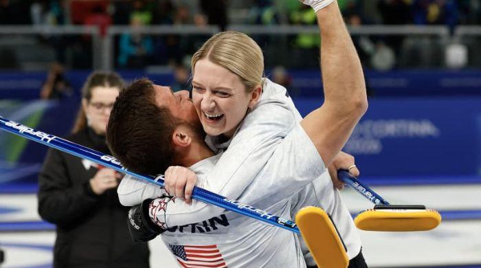 Team USA reaches first-ever curling mixed doubles final in Winter Olympics 2026