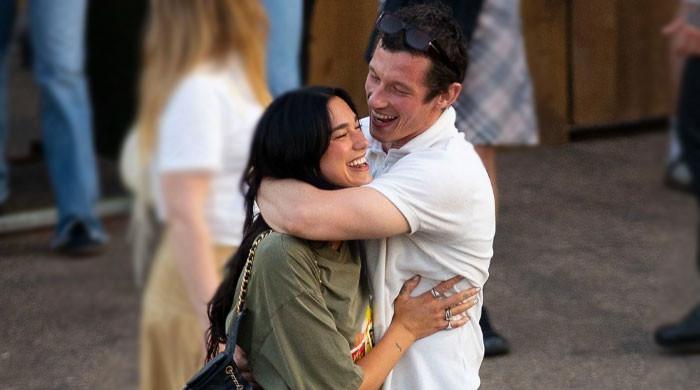 Dua Lipa offers sneak peek into fun party night with fiance Callum Turner